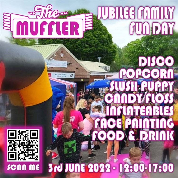 Event Family Fun Day: Jubilee Party The Muffler Maesglas Sports and Social Club